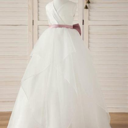 Ivory Ball-gown/princess V-neck Floor-length..
