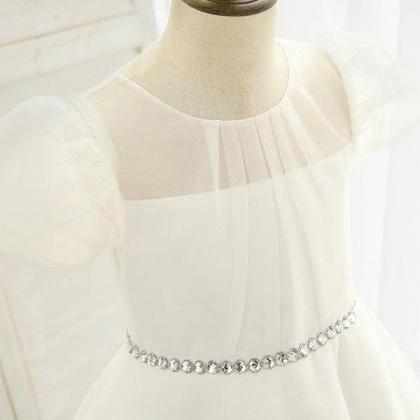 Ivory Ball-gown/princess Scoop Floor-length..